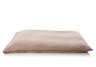 5 Star Pet Bed Sandstone with Chocolate Piping/Large