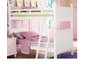 Pottery Twin Bunkbed with White finish