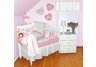 Babykins Classic Baby Girl 7 Piece Crib Set