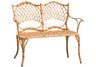 44 inch Bamboo Loveseat