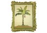 Banana Palm Needlepoint Pillow