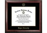 Baylor University Gold Embossed Diploma Frame