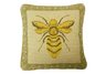 Bee Needlepoint Pillow