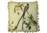 Swallowtail Bird and Needlepoint Pillow