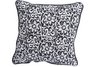 16 x 16 Designer Black & Natural Pillow