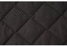 Quilted Bedcap Coverlet in Black