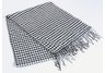 Black & White Houndstooth Scarf