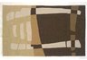 Brown & Sage Abstract Rug
