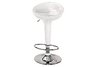 White Scooper Stool