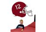 University of Alabama 3D Football Helmet Wall Art