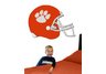 Clemson University 3D Football Helmet Wall Art