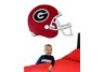 University of Georgia3D Football Helmet Wall Art