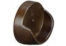 Walnut Metroplole Rod End Holder Pair