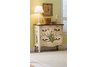 Spring Bisque Hand Painted Chest