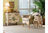 Spring Bisque Hand Painted Chest
