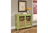 Cottage Green Mirror Accent Console