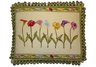 Callas Flowers Needlepoint Pillow