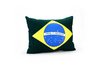 Brazil Flag Pillow.