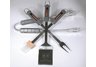 Charger 4 Piece BBQ Grilling Utensil Set