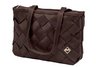 Maggie Bags Chocolate Large Seatbelt Tote