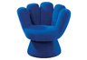 Blue Mitt Chair
