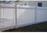 Classic Vinyl Straight Top Picket Fencing