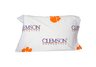 Clemson Printed Pillow Case - White