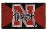 Welcome Mat Bleached-U of Nebraska