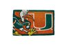 Welcome Mat Bleached-U Of Miami