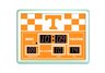 Tennessee Volunteers Team Clock and Thermometer Scoreboard