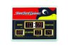Iowa State Cyclones Team Clock and Thermometer Scoreboard