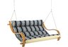 Deluxe Cushioned Double Swing - The Hamptons Summer Stripe