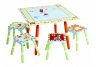 CoCaLo Alphabet Soup Table & 4 Stool Set