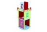 CoCaLo Alphabet Soup Revolving Bookcase