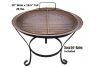 copper outdoor fire pit