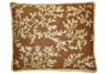 Coral Needlepoint Pillow