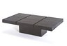 Black Slate Rectangle Cocktail Table