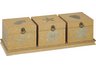 Stylish Coastal Boxes - Set of Three