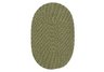 Myrtle Green Check Softex Braided Rug - Sample Swatch