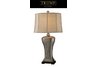 Lexington Avenue Table lamp in Silver Lake with Bangor Beige Shade and Light Taupe Liner