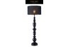 Soho Floor Lamp in Gloss Black with Black Shade