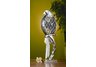 Figurine Fan - Parrot - Antique Silver