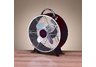 9" Metal Box Fan- Merlot
