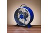 9" Retro Metal - Dark Blue