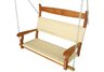 Oatmeal Cumaru Wood Double Swing