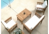 4-Piece Teak Deep Seating Set