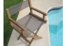 Teak Director Chair