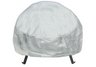 Round Firepit White Rain Cover