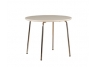 White Dry-Erase Activity Table with Chrome Legs
