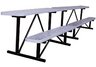 benches, dugout benches, athletic benches, baseball benches, bleachers, baseball accessories